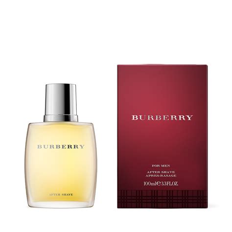 burberry after shave lotion.